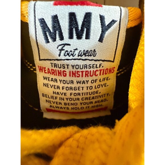 Maison Mihara Yasuhiro Wayne VL OG Sole Low top Sneakers size 45 Yellow Black main image 7